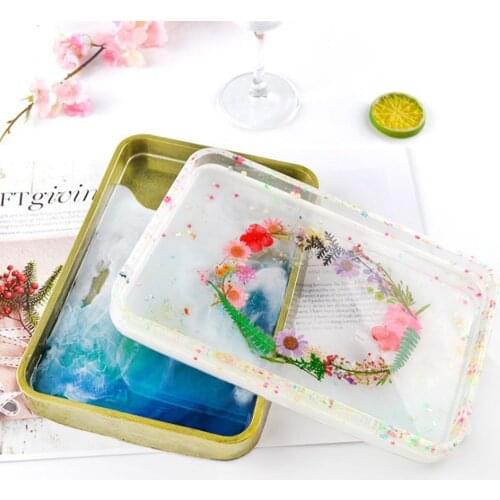 New Fruit Tray Mould Tea Tray Epoxy Silicone Mold Plate Mold Resin Tray Coaster Mold DIY Resin Craft Making Casting Molds