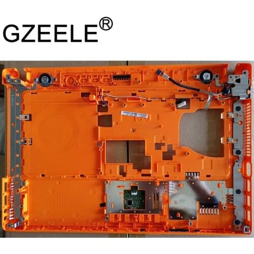 GZEELE NEW FOR Sony Vaio VPCCA palmrest upper case top cover keyboard bezel orange color 012-200A-5887-G