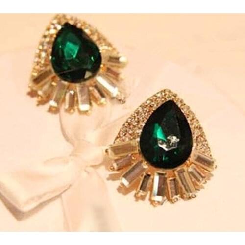 Wholesales Fashion Hot Fashion New Big Water Drop Super Temperament Nightclub Ladies Wind Earrings Jewelry