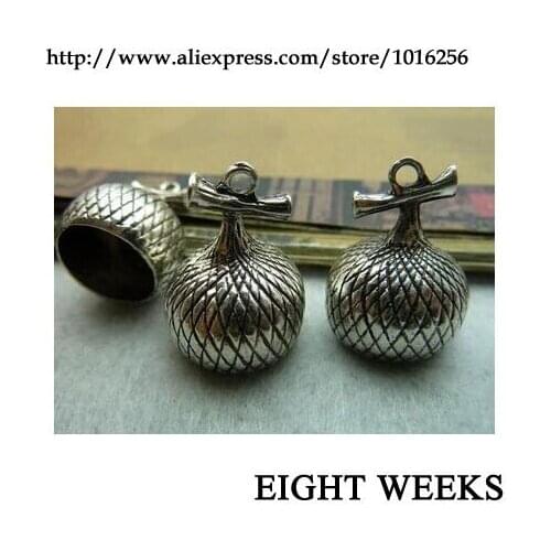 Zinc alloy pendant jewelry accessories diy handmade material charms Pinecone HuaMao 19 * 25 to 14 mm