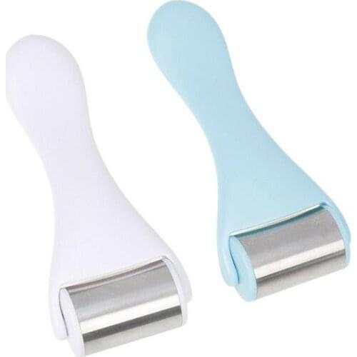 Facial Ice Roller Massager Beauty Instrument Stainless Steel Ice Roller Firming Skin Relieving Fatigue Face Skin Care