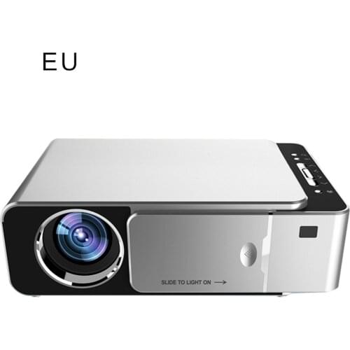 T6 Full Hd Led Projector 4K 3500 Lumens Hdmi Usb 1080P Portable Cinema Beamer Wired same screen WIFI projector