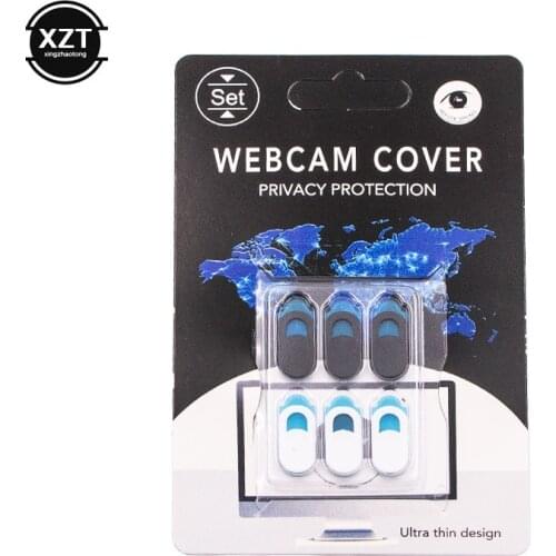 Universal WebCam Cover Shutter Magnet Slider Plastic For Laptop iPad Iphone Tablet Privacy Sticker Ultrathin Mobile Phone Camere