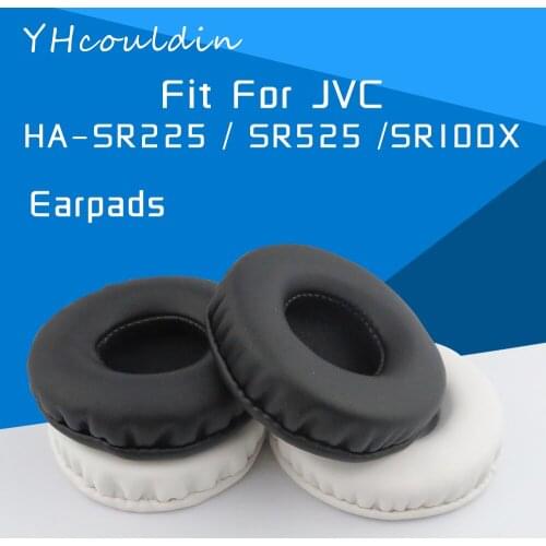 YHcouldin Earpads For JVC SR225 SR525 SR100X Headphone Accessaries Replacement Wrinkled Leather