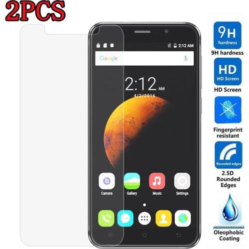 2PCS Tempered Glass For BLACKVIEW P2 LITE Protective Film 9H Screen Protector Explosion-proof For BLACKVIEW P2 LITE