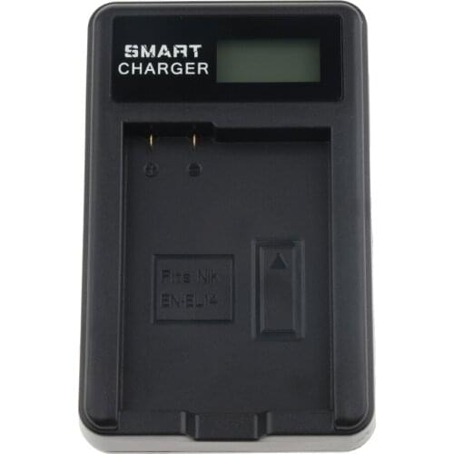 Camera Battery Charger For Nikon D3100 D3200 D3300 D3400 D3500 D5100 D5200 D5300 D5500 D5600 EN-EL14 battery Charger