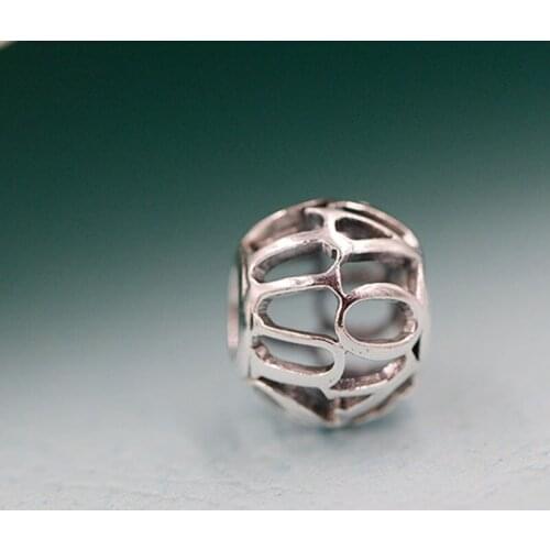 2020 Valentines Day heart Charm 925 Sterling silver Openwork I Love You Script Charms fit Beads Bracelet DIY for women jewelry