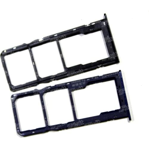 10pcs/lot Sim Card Tray SD Reader Holder For Samsung Galaxy A10S A107 SIM Card Tray Slot Holder