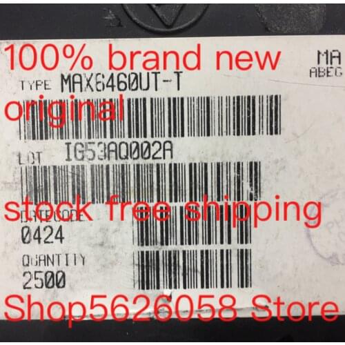 MAX6460UT-T SOT23-6 100% new original 20PCS-800PCS/LOT STOCK