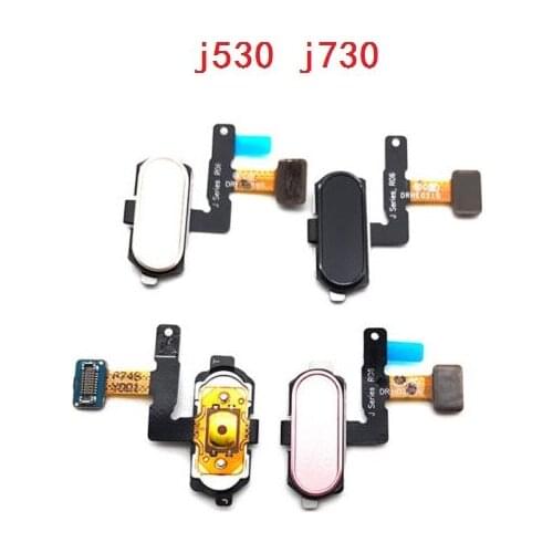 10pcs New Touch ID Fingerprint Sensor Flex Home Menu Button Flex Cable For Samsung Galaxy J5 pro J7 pro 2017 J530 J730