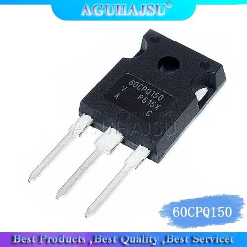 5pcs 60CPQ150 TO-247 60CQP150 60CPQ150PBF TO247 Schottky rectifier diode 150V 60A new original