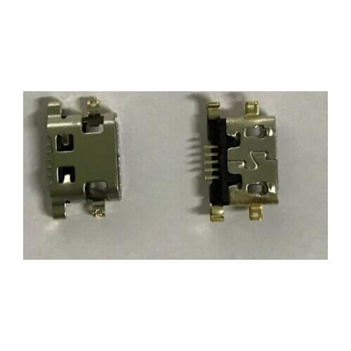 500PCS/LOT Micro USB Charge Port Dock Socket For Lenovo A708t S890 For Huawei G7 G7-TL00 Charging Connector