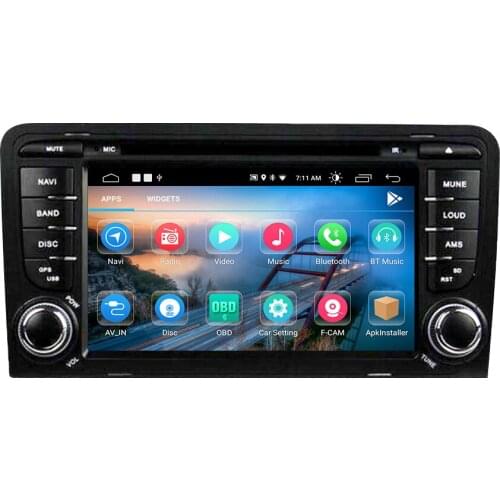 Android10 .0 PX6 IPS For Audi A3 Car GPS Navigation Head Unit Multimedia Player Auto Radio Tape Recorder Stereo DSP Carplay