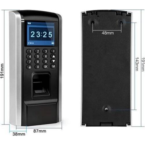 Fingerprint Access Control Employee Time Attendance RFID Biometric Access TCP/IP USB port