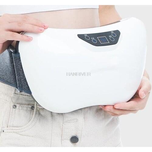 Electric Abdominal Massager Warm Palace Warming Stomach Slimming Kneading Massage Belt Hot Moxibustion Vibration Massageador