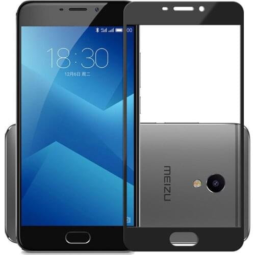 Esobet Full coverage Glass film for meizu pro 7 plus tempered glass screen protector for meizu 15 plus 15 lite protective glass