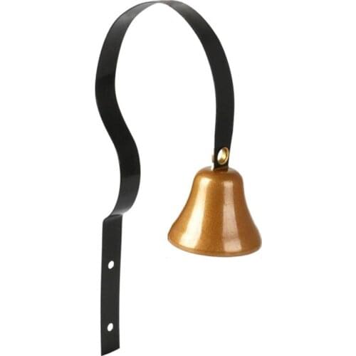 Pet Metal Training Bell With Screws Easy To Install Thick Wall Durable Dog Doorbell Optimized Sound Dog Doorbell Toys