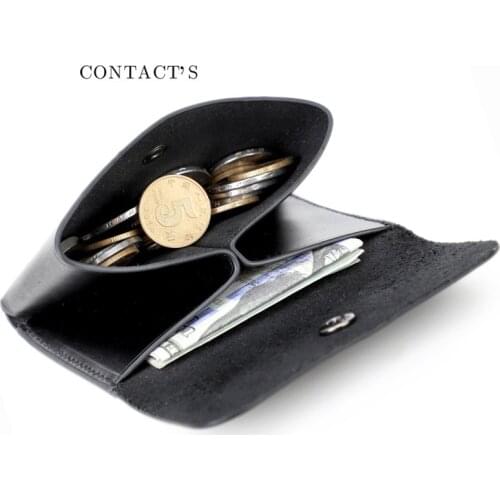 Mens Purse Leather Casual Leather Coin Purse Multifunctional Small Card Bag Money Bag Coin Purse