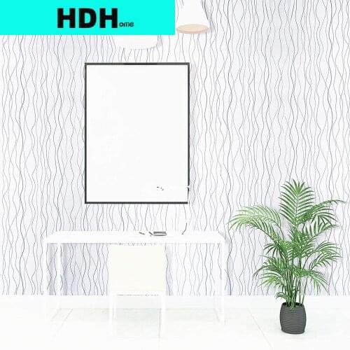 10M White Wallpaper Waves Stripe Silver White Peel and Stick Wallpaper Removable Wall Paper Self Adhesive Wallpaper Modern Vinyl