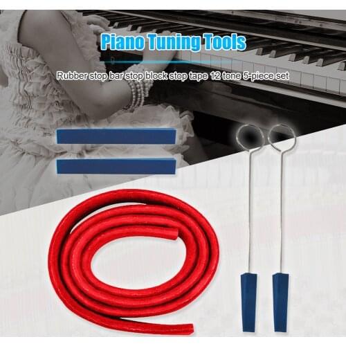 Piano Tuning Tuner Mute Kit Piano Fixing Tools Parts Musical Professional Portable Enjoyable Instrument Supplies