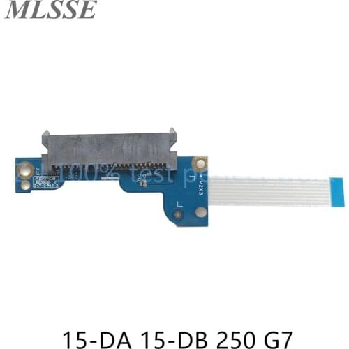 NEW For HP 15-DA 15-DB 250 G7 Laptop HDD HARD DRIVE CONNECTOR CABLE BOARD LS-G072P 435OM932L01 8pin 100% Tested Fast Ship