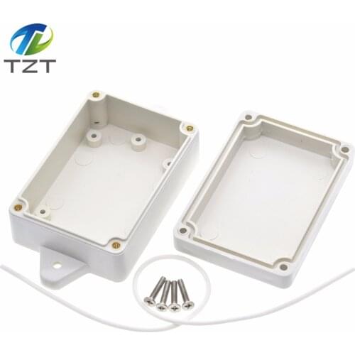 TZT 85x58x33mm Waterproof Cover Plastic Electronic Cable Project Box Enclosure Case DIY