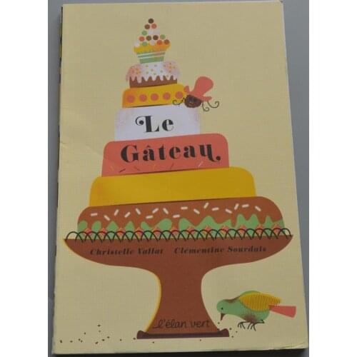 Parent Child Kids Toddler Baby French Book Education Enlightenment Interesting Story Lovely Picture 3D Origami Book Age 1 - 5