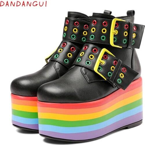 Женские ботильоны на танкетке TIAOPILAO China At AliExpress