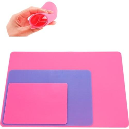 1Pcs Silicone Resin Pad Stirring Bars Scraper Resin Epoxy Molds Mixed Size Silicone UV Molds For DIY Jewelry Making Findings