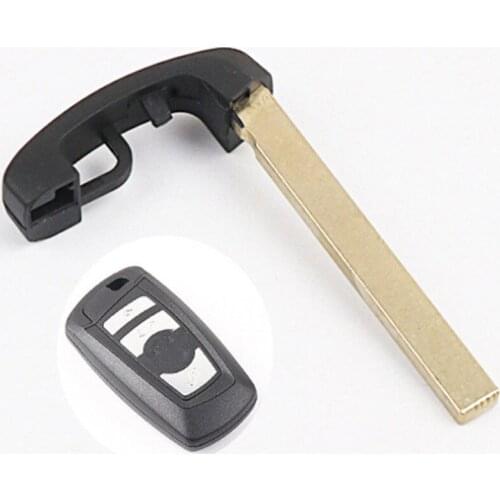DAKATU For BMW 1 3 5 6 7 Series X3 X4 F30 F10 E46 E90 E60 E39 Remote Smart Card Small Key Replacement Blade Emergency Key
