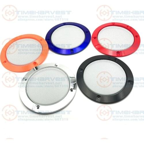 10pcs Multi Colors 3 inch Speaker Grill Covers Speaker net Plastic Speaker Componen with white iron net for arcade cabinet parts