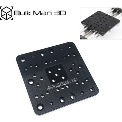 20pcs/Lot wholesale 3D Printer Aluminum Alloy C-beam Xlarge Gantry Plate for C-Beam CNC Machine Parts Accessory