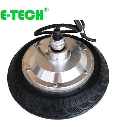 8 inch 24V 36V 48V built-in magnetic encoder hub motor wheel