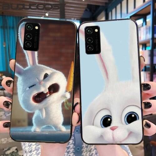 Chenel secret Pet cute rabbit bunny Phone Case for Huawei Honor 8X 9 10 20 Lite 7A 8A 5A 7C 10i 20i 9X play 8C