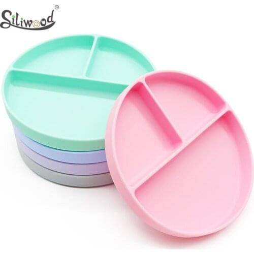 Baby Silicone Plate Kids Dinner Bowl Suction Plates Baby Feeding Bowl Silicone Bowl Childrens Dishes Baby Tableware Products