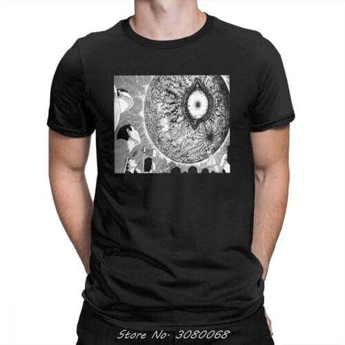 Horror Halloween Hojunji Ito Hellstar Remina Simple T Shirt Man Short Sleeved Clothes Hot Sale Tees Cotton O-Neck T-shirts