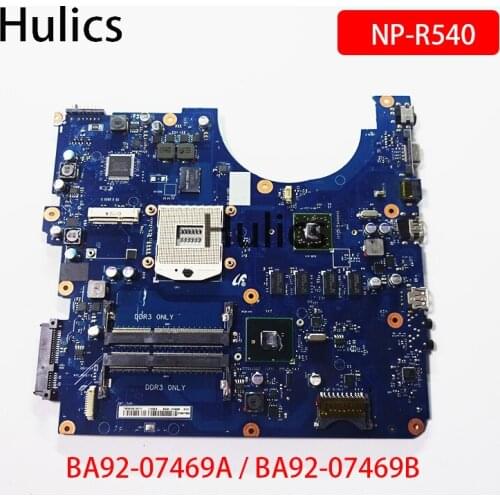 Hulics Original BA92-07469A BA92-07469B For Samsung NP-R540 R540 Laptop motherboard HM55 main board
