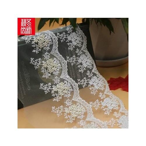 Free shipping DIY hand accessories Home Textile Lace Mesh Embroidery Lace Gold line Silver line Clothing Accessories