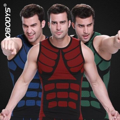 Mens Slimming Vest Underwear Body Shaper Men Shapewear Abdomen Corset Summer Outdoor Quick-drying Waist Trainer Top Plus Size