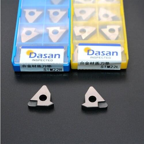 10pcs Knife pad STM22 STM22R STM22L 22mm large thread cutter Universal 22ER N60 thread Arbor Accessories Seismic iron