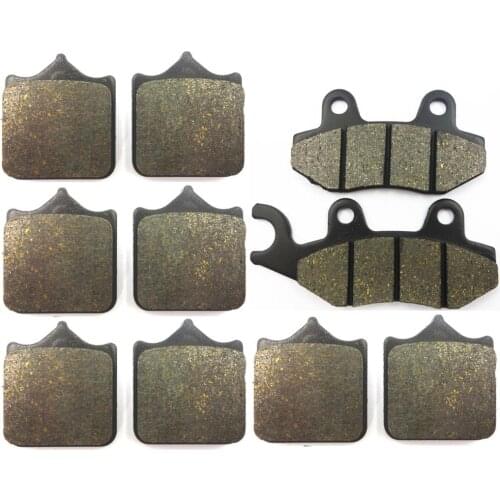 FL+FR+R Brake Pad Set fit for TRIUMPH 1050 Speed Triple Speed1050 2009 2010 2011 2012 2008 - 2013