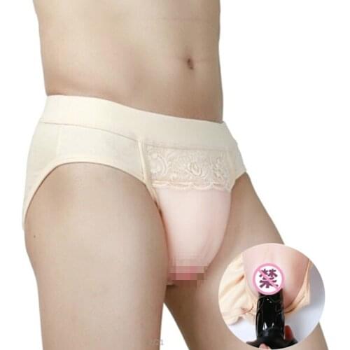New Camel Toe Insert Fake Vagina Female Panties Underwear for Crossdresser Man Invisible and Breathable Drag Queen Transgender