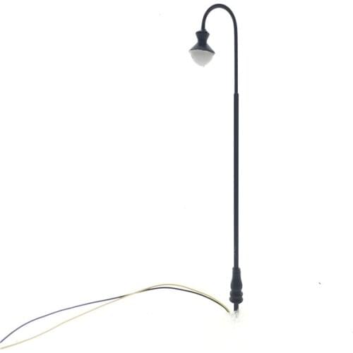 100pcs 1/100 Scalemetal Light Streets Garden Lamp 3V Architectural Modelmaking Railway Street Lighting