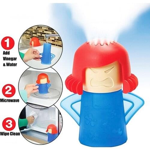 Angry Mom Rubber Toy Oven Microwave Deodorant Cleaner Kitchen Accessories Household Cleaner Cute Kitchen Tools
