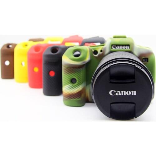Silicione Camera Case For Canon EOS R5 Rubber Case Detachable Protective Cover Camera Housing Bag