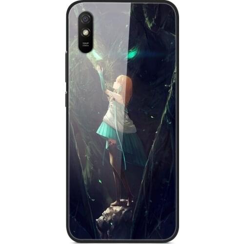 Glass Case For Xiaomi Redmi 9A Phone Case Phone Cover Phone Shell Back Bumper Series 3