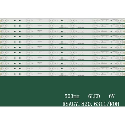 LED backlight strip for Hisense 50_HD500DU-B01 RSAG7.820.6311/ROH LED50K320U 50H7GB1 50H6C LTDN50K321 50CU6000 LTDN50K321UWTSEU