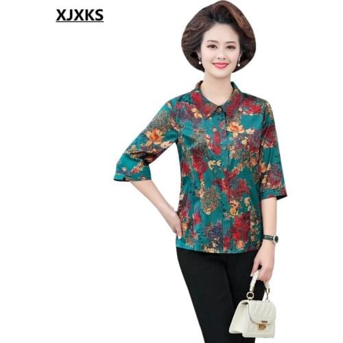 Кружевные блузки XJXKS China At AliExpress