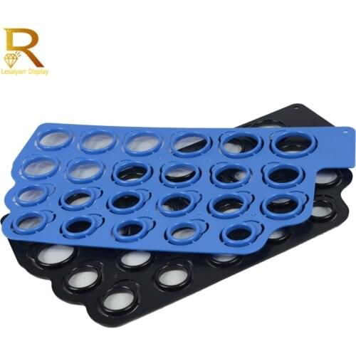 Wholesale Jewelry Ring Sizer Tool US Size 23Pcs/Set Plastic Ring Measuring Template Convenient Ring Finger Sizer Gauges 2-13