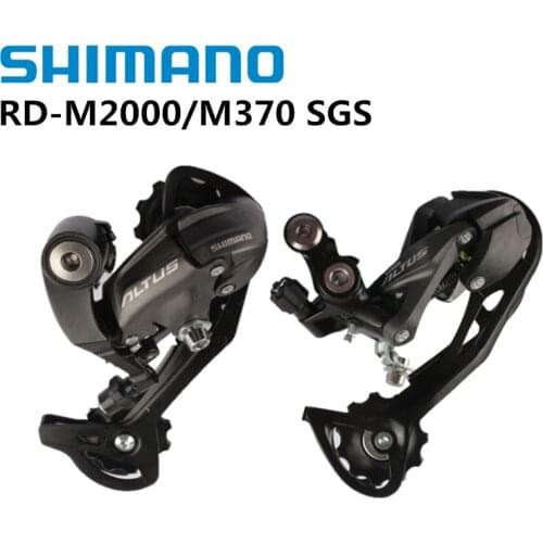 Shimano ALTUS M2000 M370 9 Speed 9s Bike Rear Derailleur Bicycle Rear Derailleur MTB Mountain Bike Rear Derailleur Long Cage